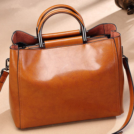 Women's Real Cowhide Multifunctional Tote