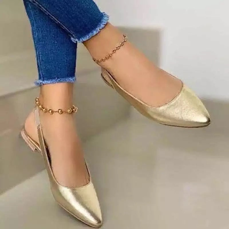 Sandalias de tacón bajo de moda que combinan con todo para mujer