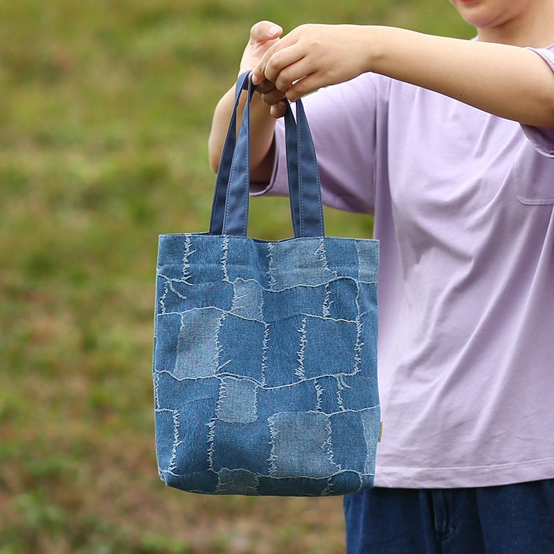 Fabric Handbag Portable Bag For Going Out To Work