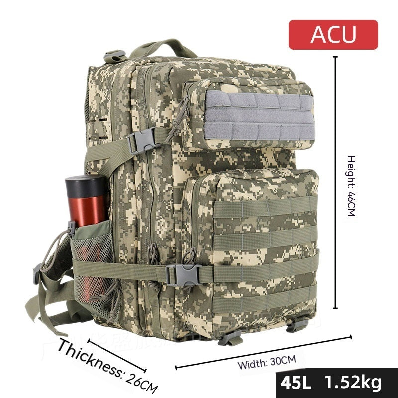 Outdoor Leisure Large Capacity Bag Multifunctional Army Bag