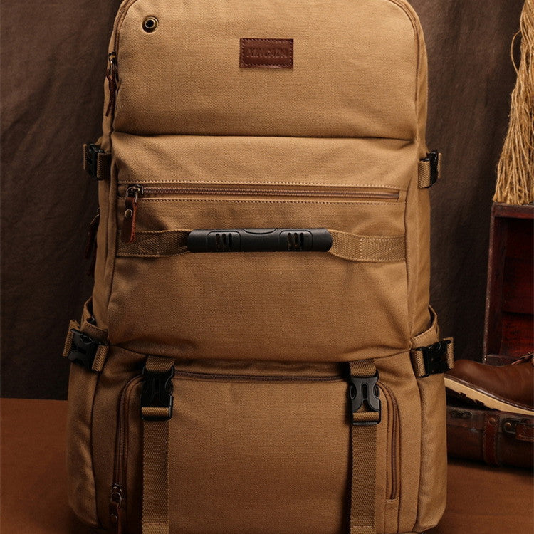 Men's Fashion Casual Oversized Canvas Backpack