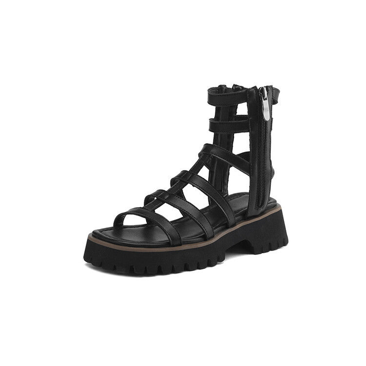 Retro Casual Platform Women's Sandals