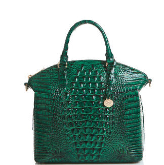 Women's Retro Crocodile Pattern Portable Messenger Bag