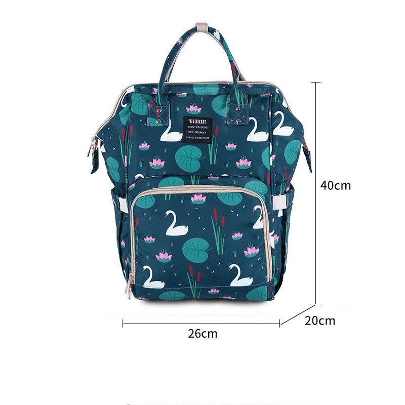 Mother And Child Back Multifunctional Go Out Hand Shoulder Mother Bag