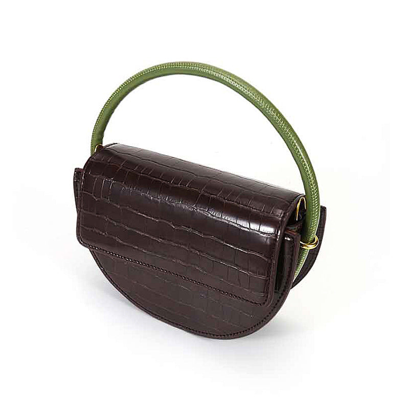 Women's New Niche Design Leather Messenger Bag