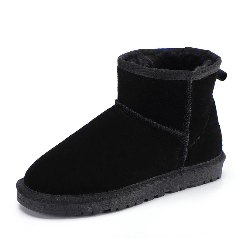 Winter Non-slip Bread Low Top Flat Cotton Shoes