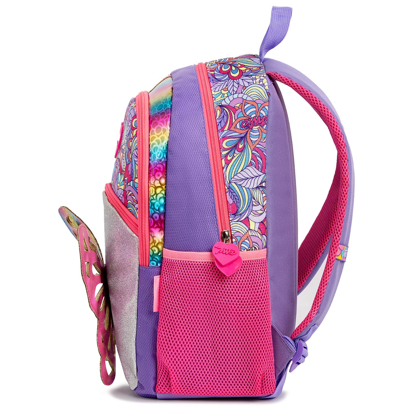 3D Rainbow Butterfly Cute Color Primary School Girls Backpack