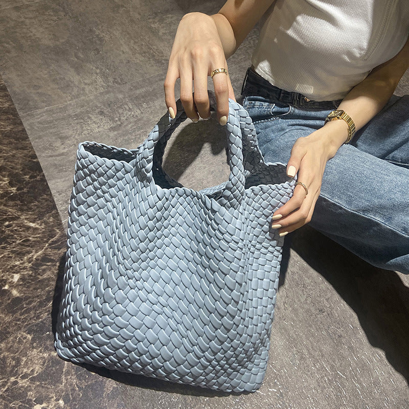 Women's Casual Large Capacity Woven One Shoulder Handbag