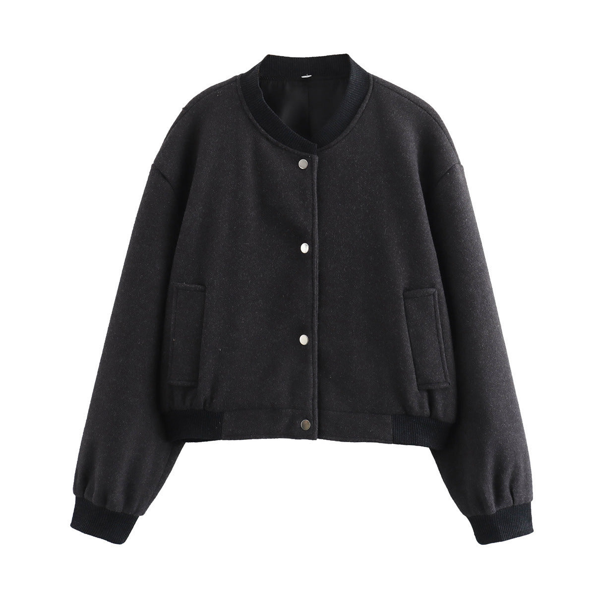 European And American Street Fashion Soft Woolen Jacket Coat