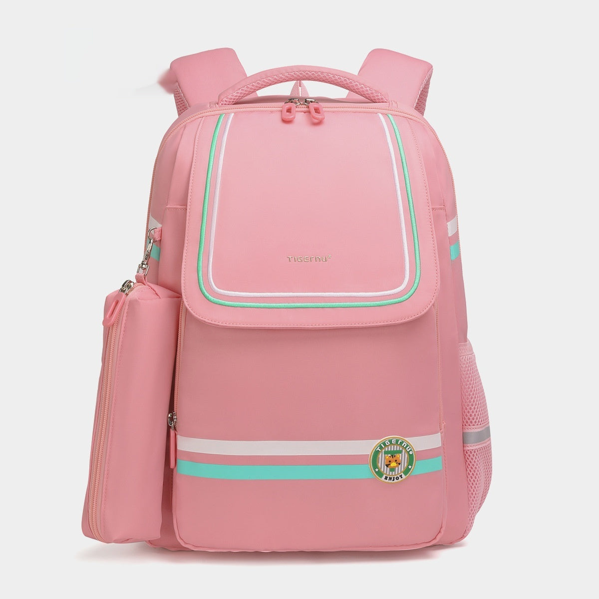 Mochila de protección de columna vertebral para escuela primaria, mochila de gran capacidad con reducción de carga