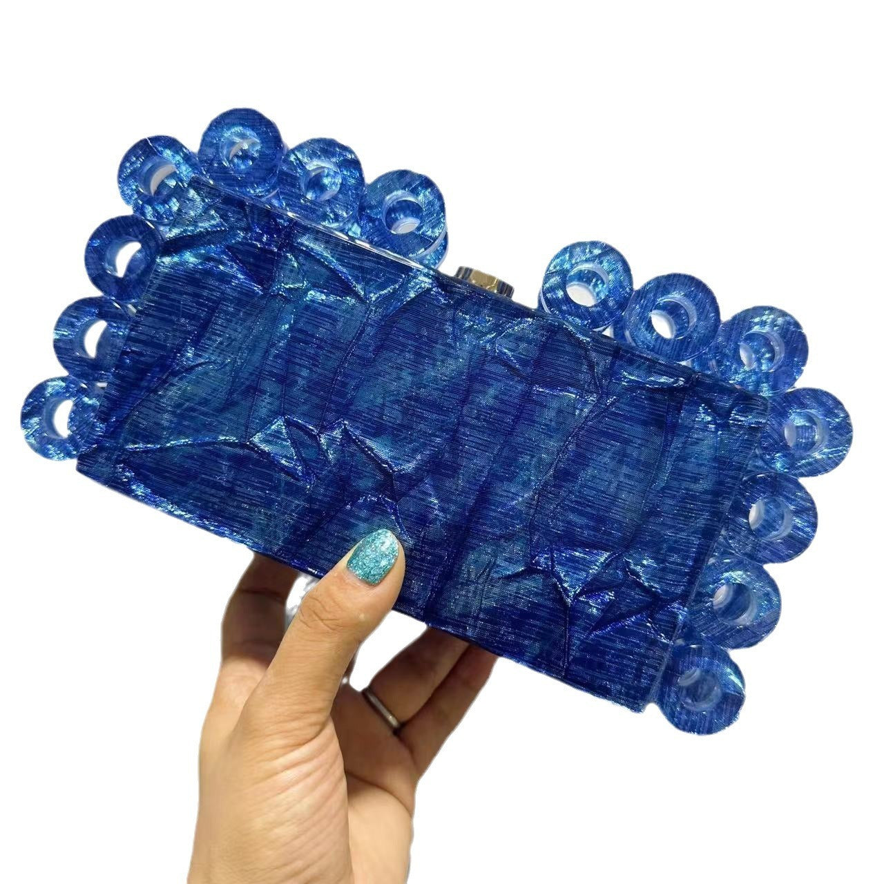 Ladies New Fashion Circle Clutch