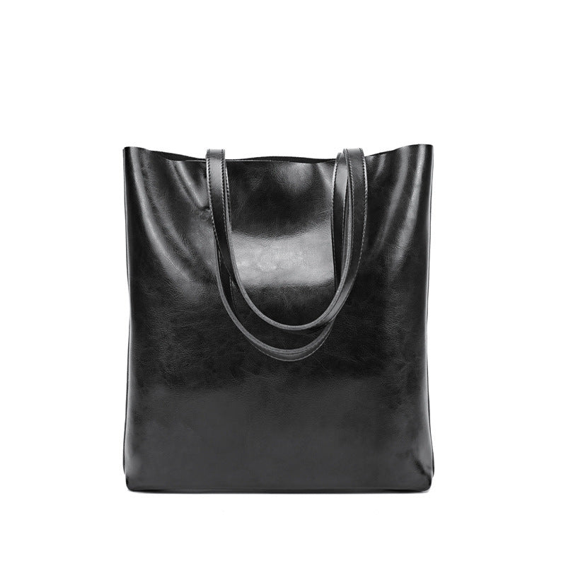 Women's Cow Leather Bag Stylish And Simple