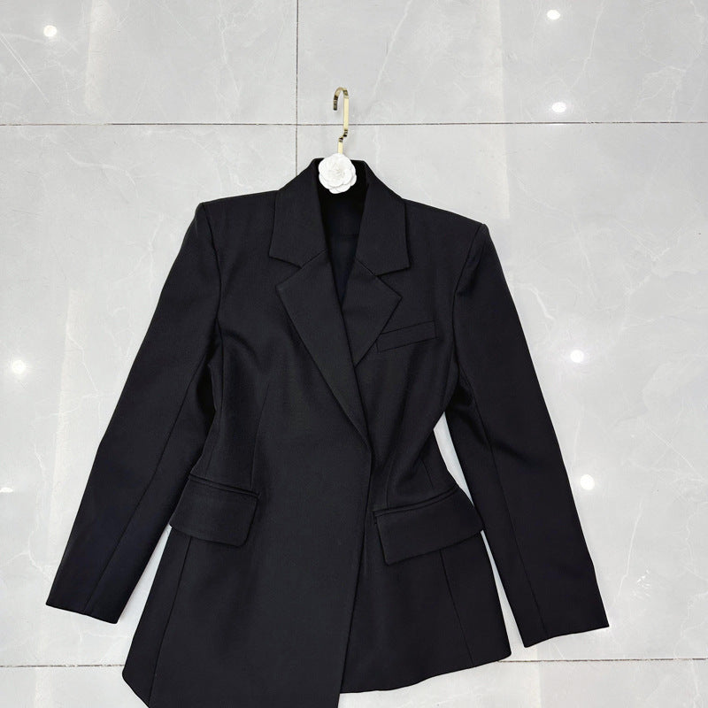 Women's Irregular Premium Commuter Suit Coat