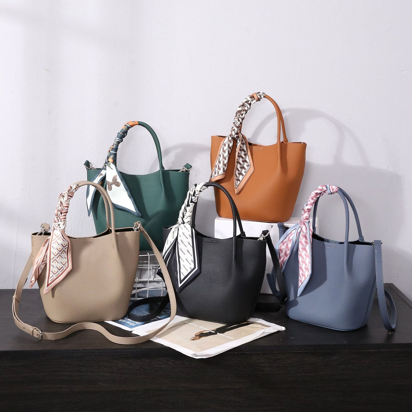 Fashion Top Layer Leather One-shoulder Women's Bag