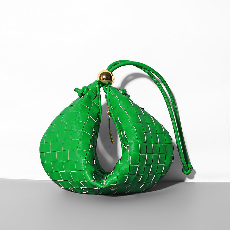 Small Golden Ball Woven Handbag Summer