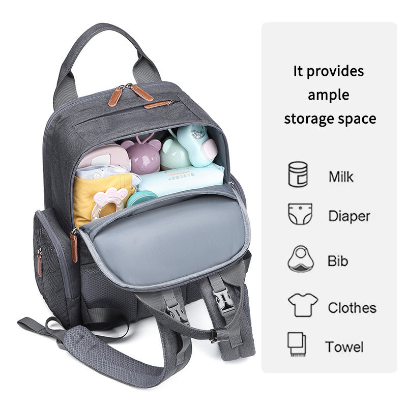 Large Capacity Fashion Mummy Lightweight Mother And Baby Bag