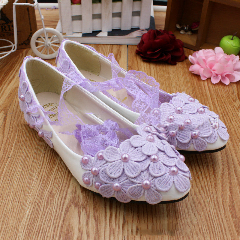 Women's Fashion Simple PU Bridesmaid Shoes