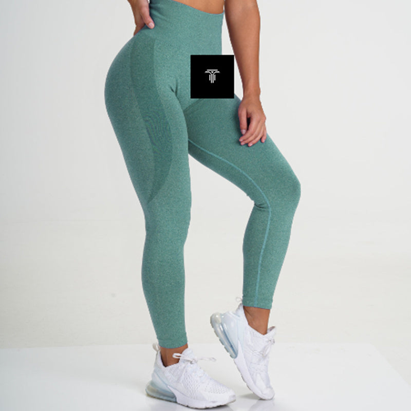 Seamless Yoga Suit And Tight Yoga Pants