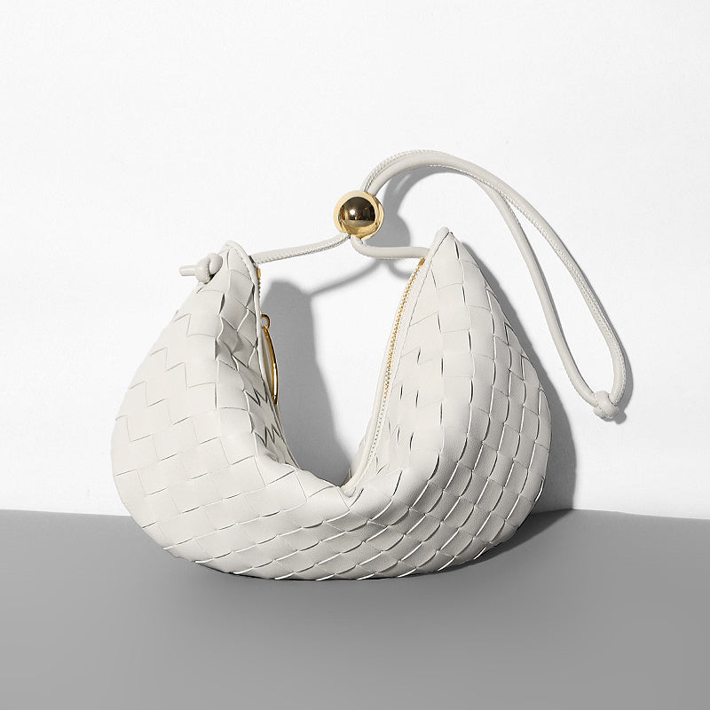 Small Golden Ball Woven Handbag Summer