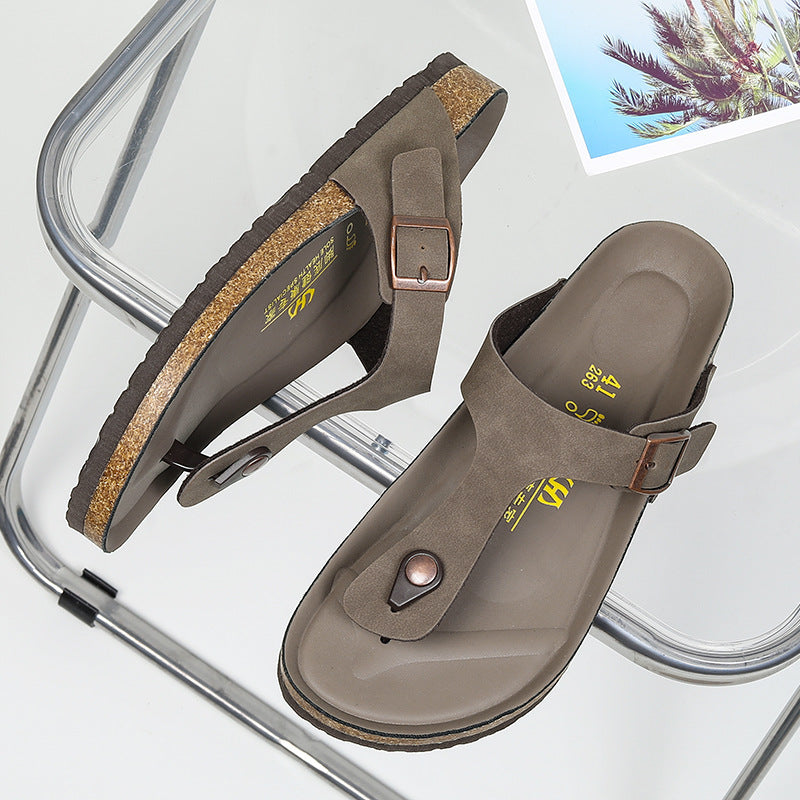 Chanclas de corcho de talla grande Ropa exterior