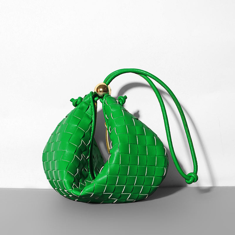 Small Golden Ball Woven Handbag Summer