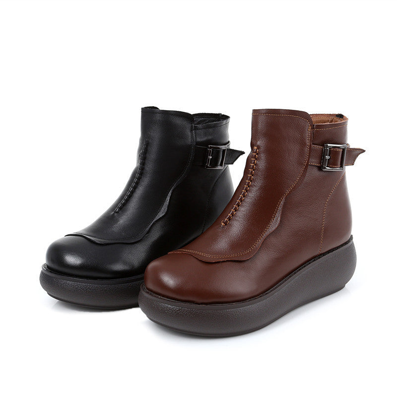 Botas Dr. Martens con suela tipo muffin estilo retro para mujer