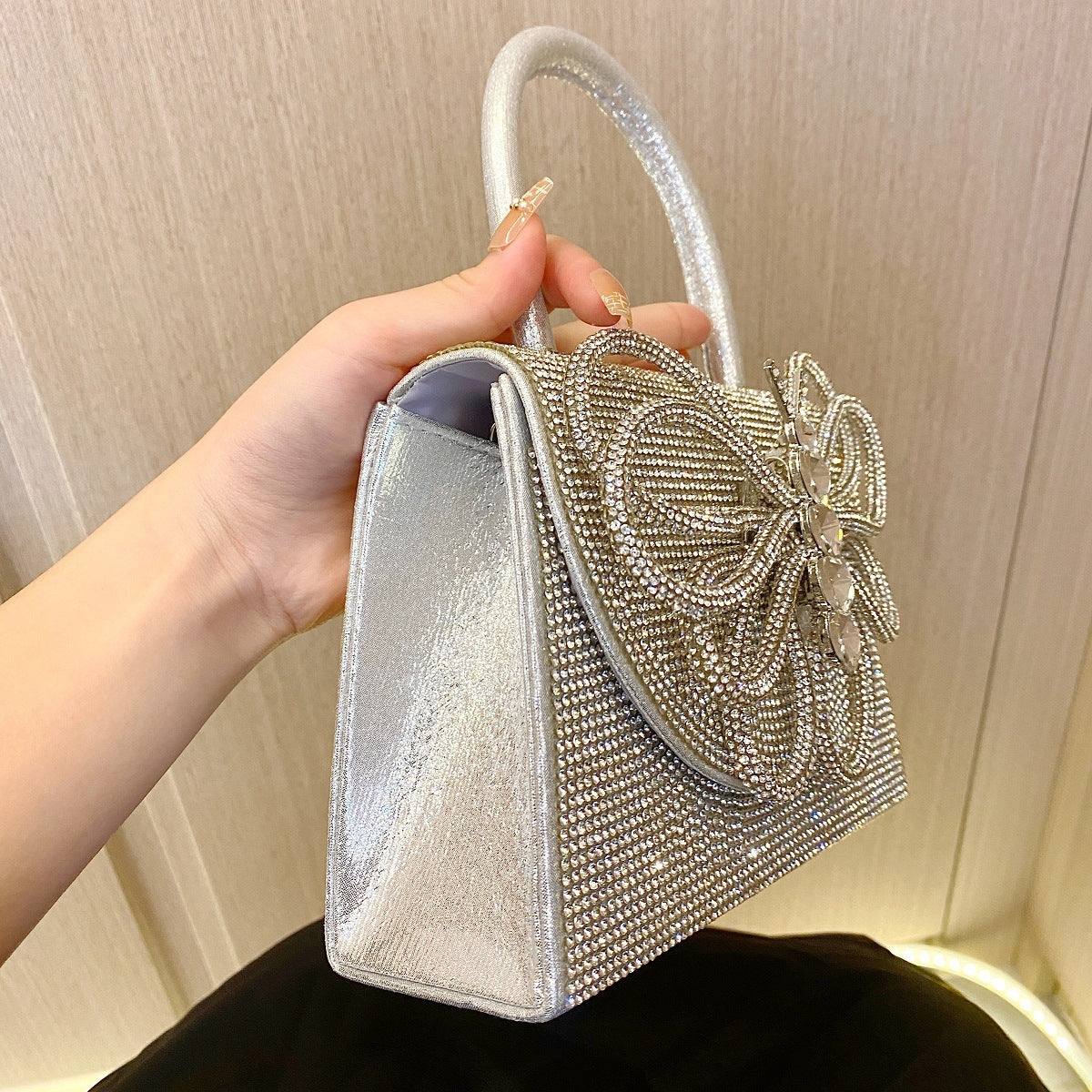 Women's Fashion Rhinestone Evening Bag