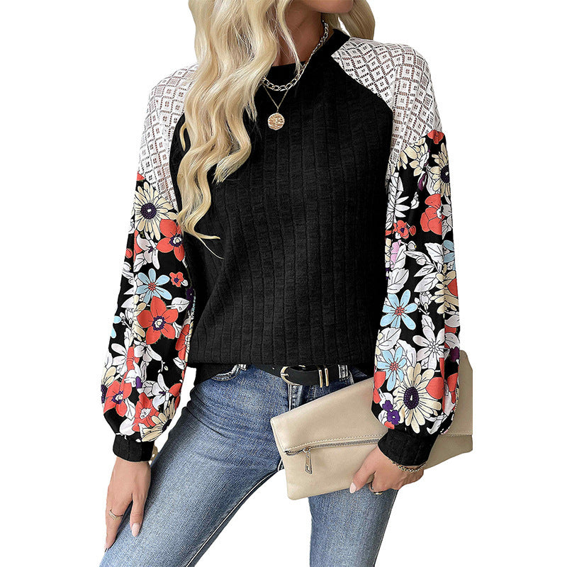 Fashionable All-match Loose Texture Sweater For Women