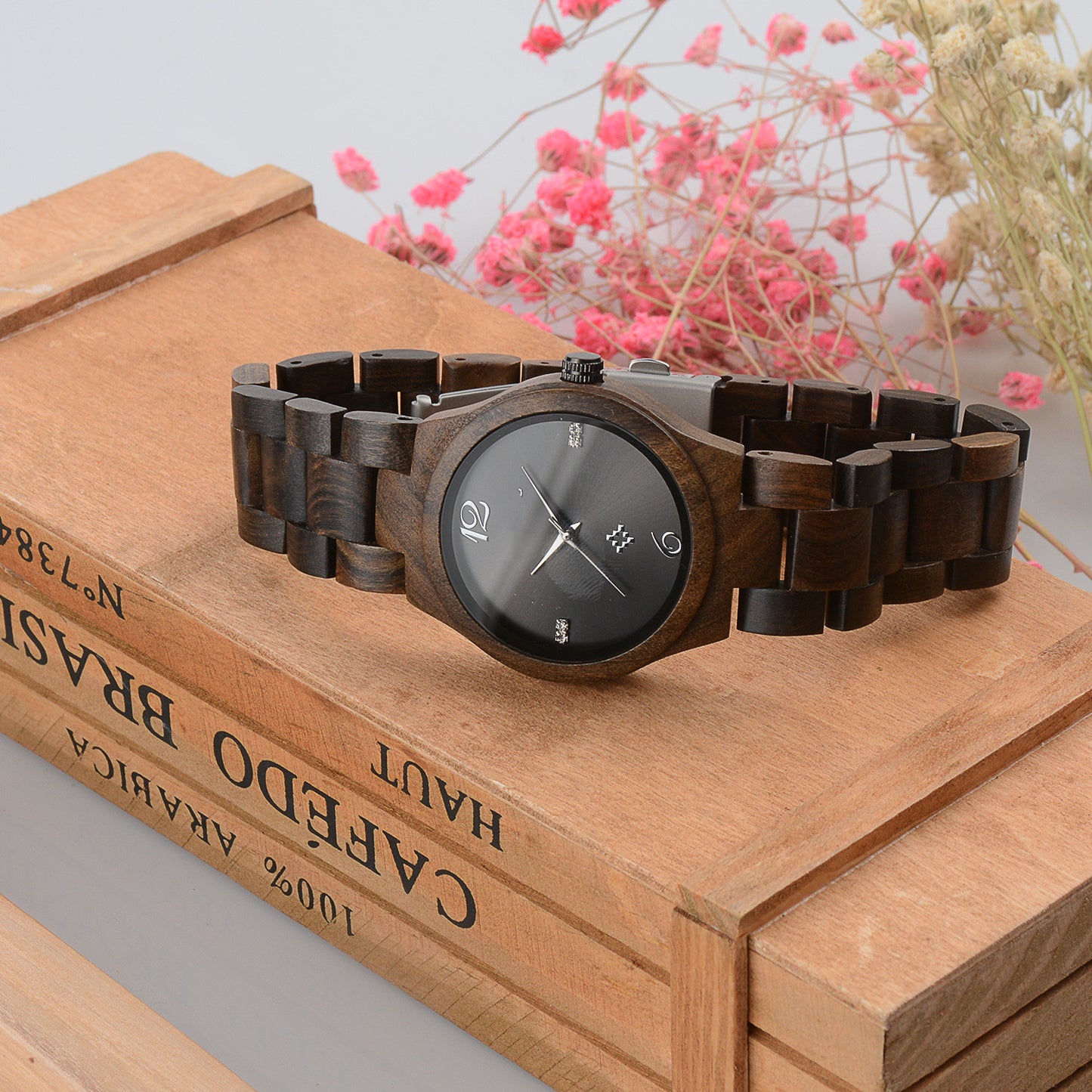 Wooden Casual Fashion Quartz Movement Watch