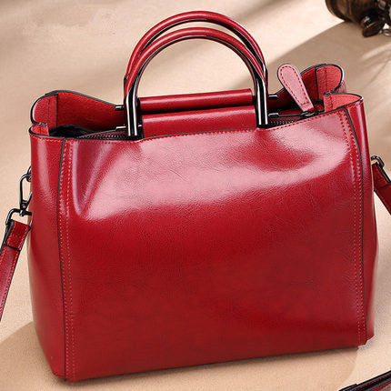 Women's Real Cowhide Multifunctional Tote