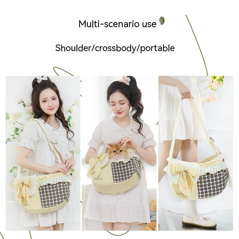 Outdoor Fashion Breathable And Simple Crossbody Cat Bag