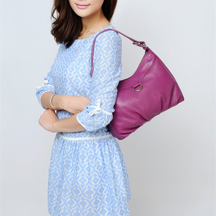 Fashion Casual Dumpling Bag Portable Shoulder