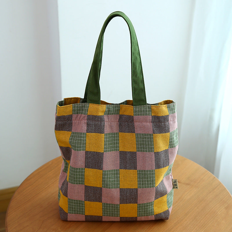 Fabric Handbag Portable Bag For Going Out To Work