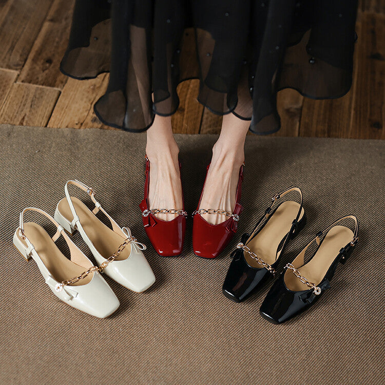 Bow Line With Cowhide Shoes