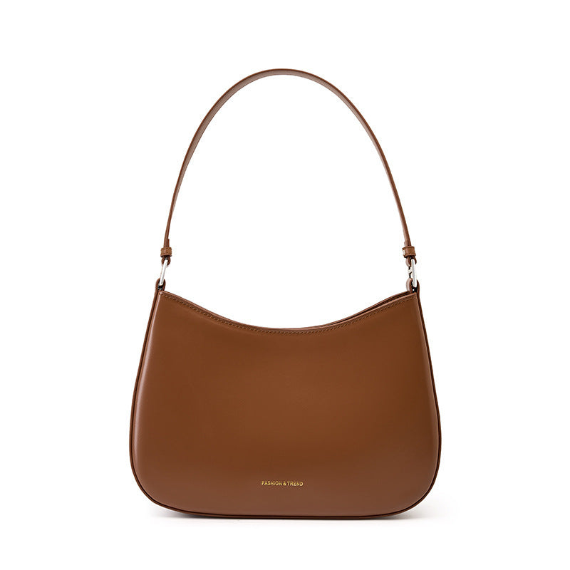 Women's Fashion Baguette Leather Bag