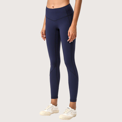 Pantalon de yoga poncé