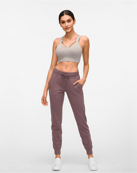 Pantalon de yoga nu