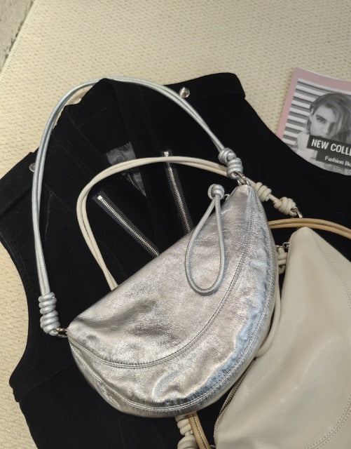 Bolso retro de mujer de gran capacidad y estilo minoritario