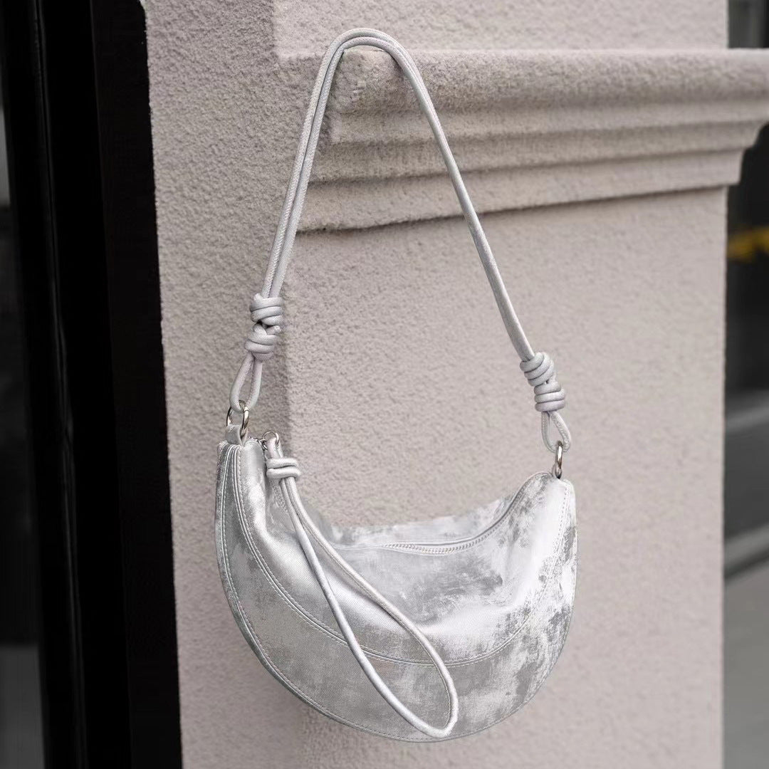 Bolso bandolera de piel de vacuno de capa superior de verano a la moda