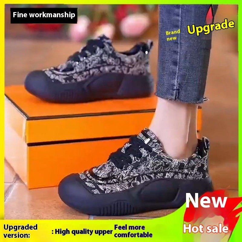 Women's Spring Sports Soft Bottom Soft Surface Low-top Shoes