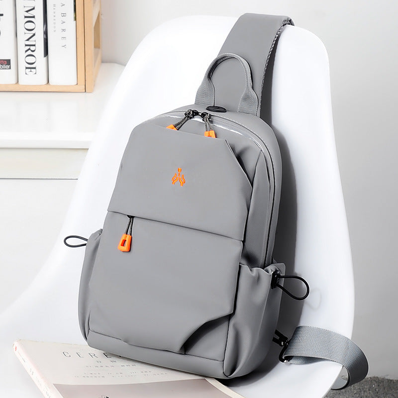 Men's Slanted Shoulder Bag Fashionable And Multifunctional