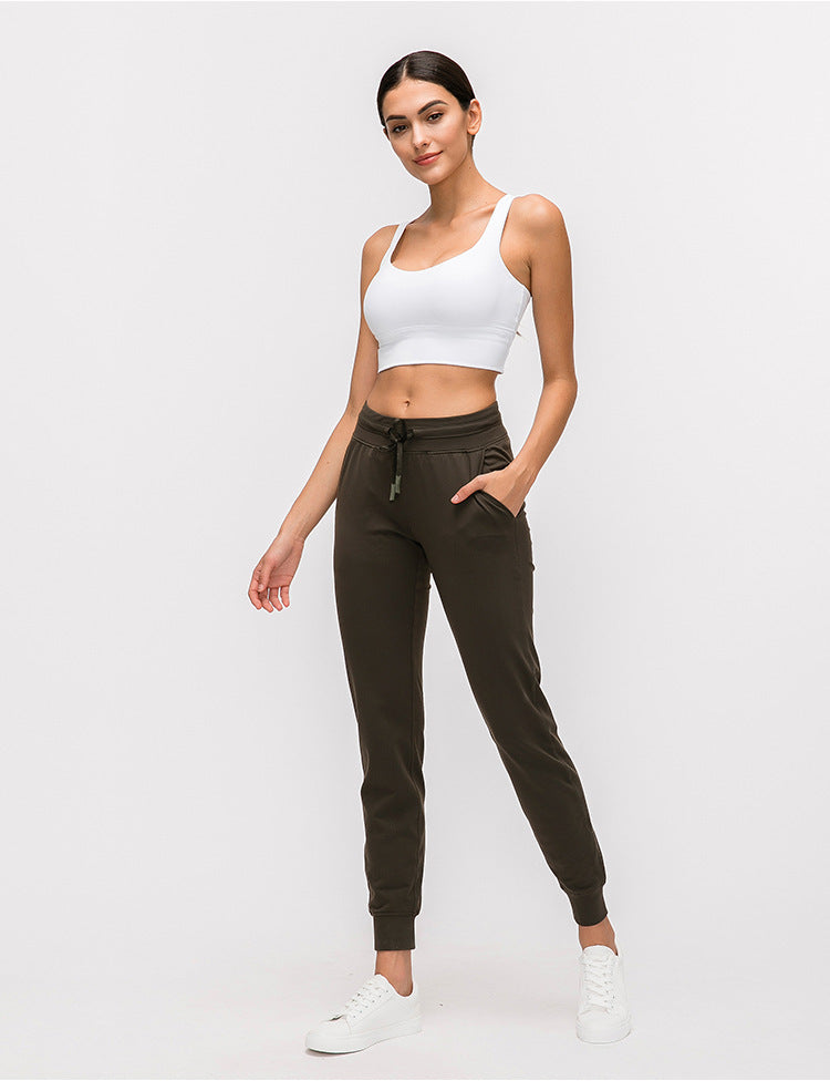 Pantalon de yoga nu