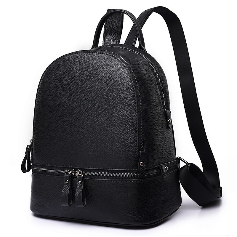 Backpack Women's Korean Fashion Casual Leather