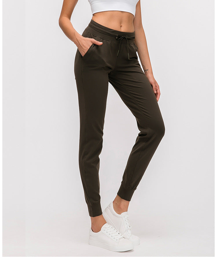 Pantalon de yoga nu