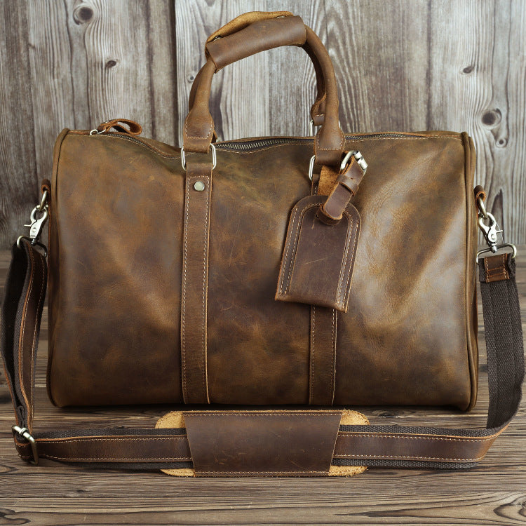 Bolso de mano vintage para hombre