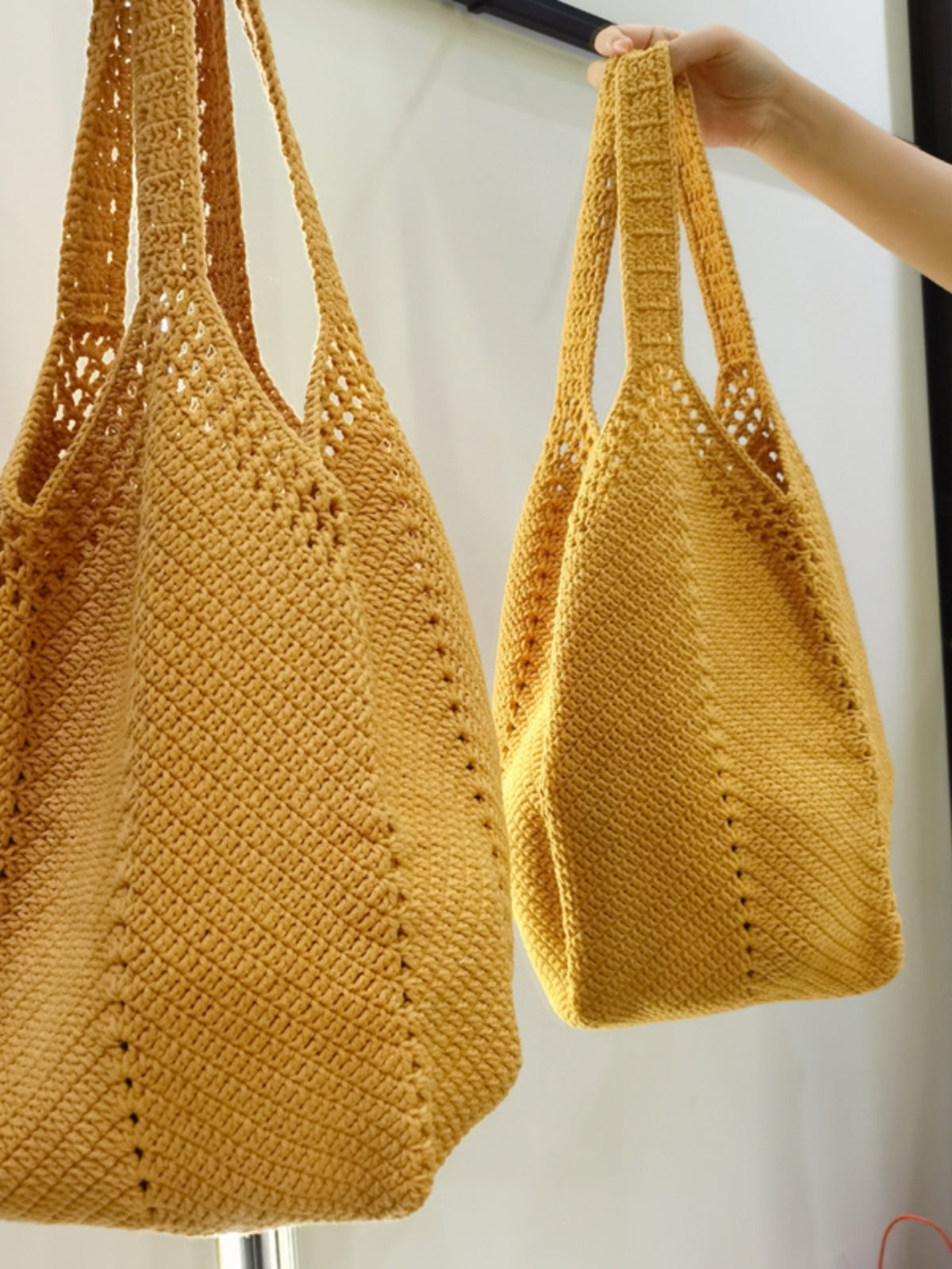 One-shoulder Crafts DIY Material Woven Bag