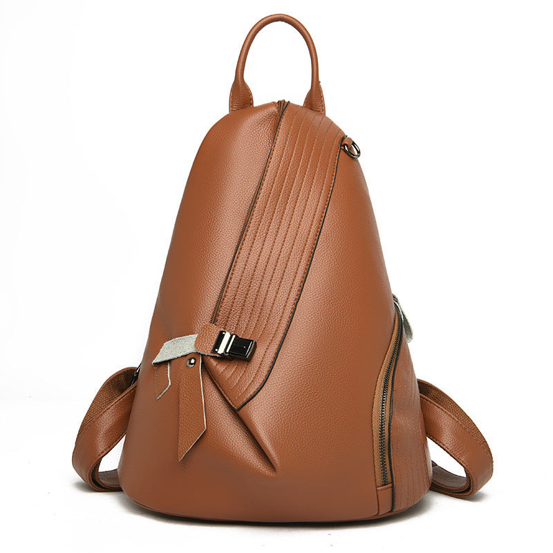 Fashion Soft Leather Women's Backpack