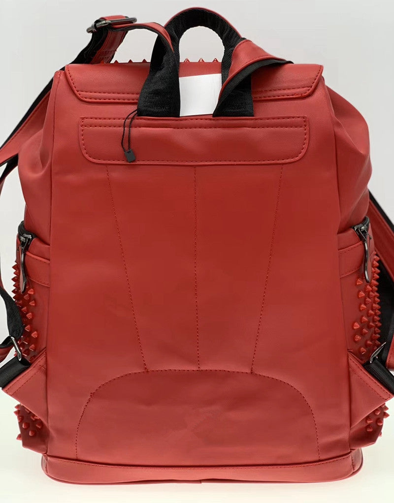 Backpack Personality Rivet Trend Men And Women