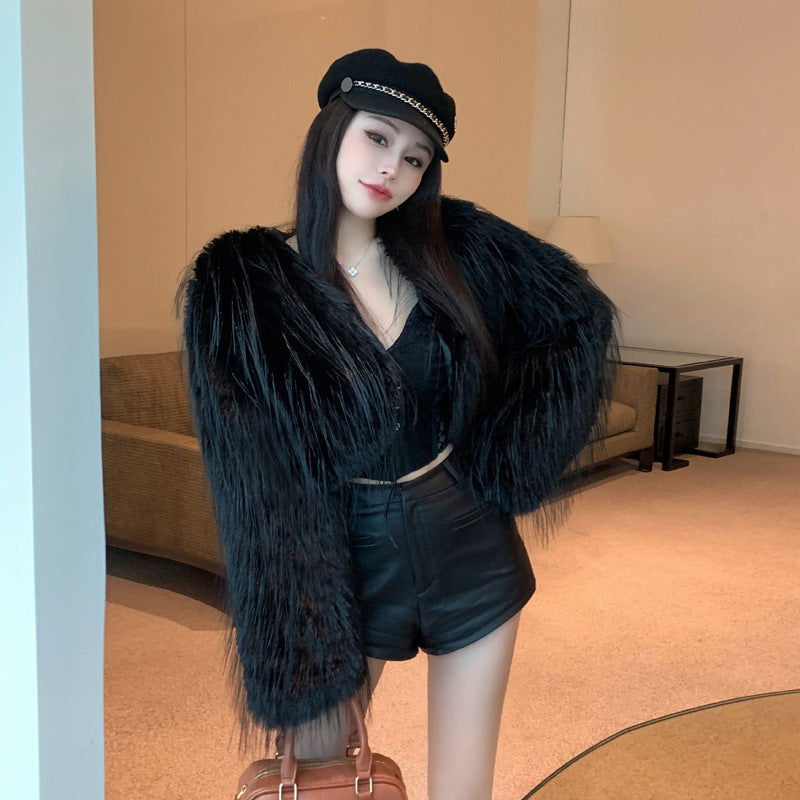 Winter Temperament Socialite Coat Fur