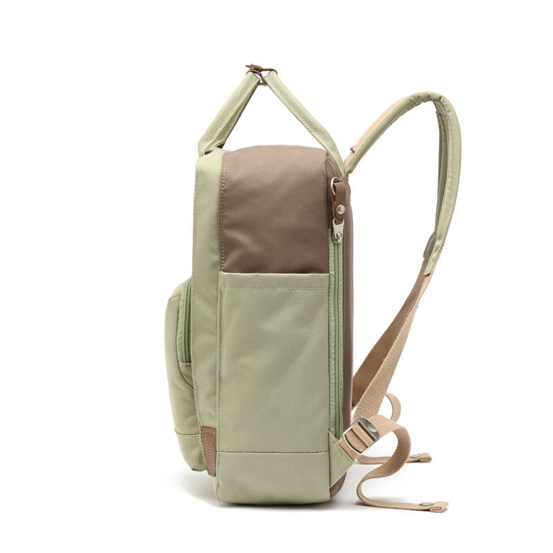 Men's Fashion Contrast Color Laptop Backpack